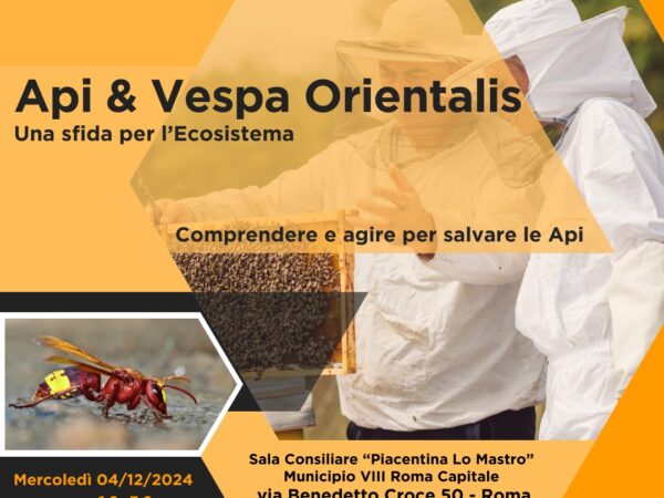 Conferenza Api e Vespa orientalis – 4 dicembre